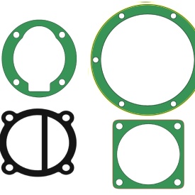 Set de 10 Garnituri pentru cap compresor de aer in V cilindri 3x90mm Mod.0.9-8 (G) CH182 - Img 6