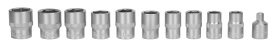 Set de scule KraftDele KD11353, 90 piese, în valiză din aluminiu, cu tubulare, chei, biți, șurubelnițe și clești - Img 9