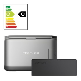 Set: Frigider portabil EcoFlow Glacier 45L + baterie 298Wh.