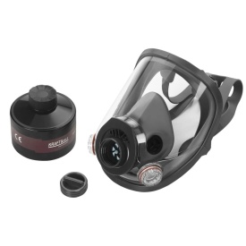 Set Masca de protectie reutilizabila filtre cu particule anti-gaz, vapori de vopsea si noxe MXK10031 - Img 4