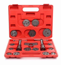 Set profesional pentru schimbarea plăcuțelor de frână 18 piese KraftDele KD10215 pentru atelier și întreținere auto - Img 2