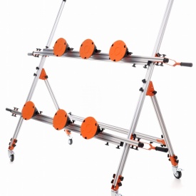 Set profesional pentru transport plăci ceramice și sticlă de mari dimensiuni 160-360 cm KraftDele KD10735