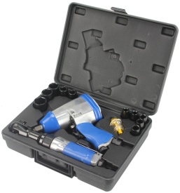 Set scule pneumatice Mar-Pol 14 piese cu cheie de impact 1/2, clichet pneumatic 1/2 și set de tubulare - Img 3