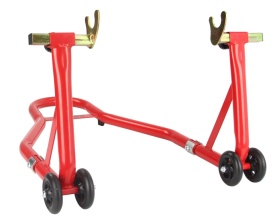 Set stand moto față și spate Mar-Pol M80172, suport universal pentru service, întreținere și ridicare motocicletă - Img 6