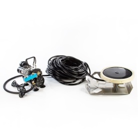 Sistem profesional de aerare iazuri și lacuri 230W MAR-POL M83350 – difuzor cu membrană silicon, bază inox, oxigenare optimă