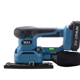 Șlefuitor excentric 3 în 1 cu acumulator 21V 3Ah KraftDele WDS2526, pentru șlefuire și lustruire lemn, metal, tencuială - Img 2
