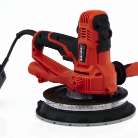 Șlefuitor pentru gips-carton KraftDele KD3132 cu iluminare LED, 1800W, pentru pereți și tavane