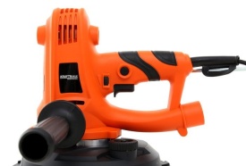 Șlefuitor pentru gips, glet și tencuieli KraftDele KD1539, 1400W, disc 180 mm, cu sac de praf și furtun de aspirare - Img 8