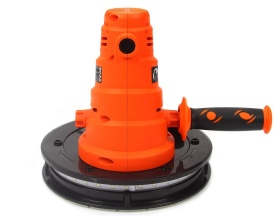 Șlefuitor pentru gips și tencuieli Mar-Pol M90202, disc 180 mm, LED 360°, reglaj turație, pornire lină și sistem de aspirare praf - Img 6