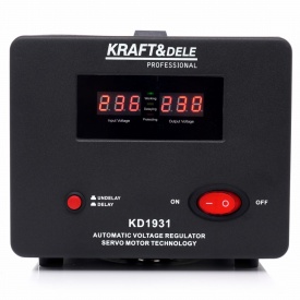 Stabilizator de tensiune AVR 1000VA 230V KraftDele KD1931 pentru protecția echipamentelor electrice și electronice - Img 3