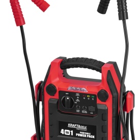 Starter auto multifuncțional 4 în 1 KraftDele KD5346, 12V, 22Ah, 1200A, cu compresor, lanternă LED și alimentare USB - Img 4