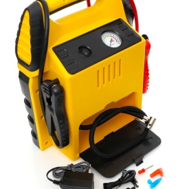 Starter auto multifuncțional 5 în 1 KraftDele KD1921 cu compresor, lanternă LED și alimentare 12V/USB - Img 6
