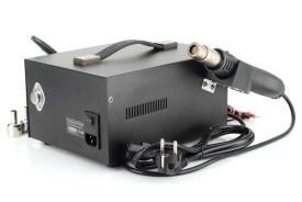 Stație 5 în 1 pentru sudură plastic și lipire cu aer cald KraftDele KD855, control digital, 4 duze - Img 9