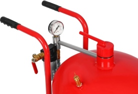 Statie de sablare profesionala cu nisip mobila 80L 400–700 l/min MXK5855 - Img 8