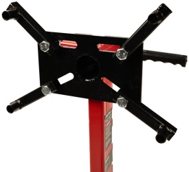 Stativ atelier pentru motor și cutie de viteze 450 kg KraftDele KD1361, cap rotativ 360° și roți metalice - Img 3