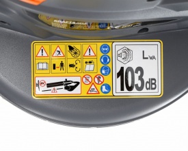 Suflantă electrică cu aspirator 2 în 1 KraftDele KD5141, 3600W, sac 45L, funcție de mărunțire frunze - Img 5