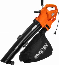 Suflantă electrică pentru frunze 3600W KraftDele KD5197, funcție aspirare și mărunțire 10:1, viteză reglabilă