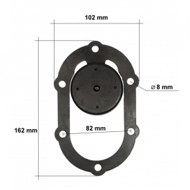 Supapa pentru pompa de apa presiune 2" 50mm WP20 B-WP50HPVA – Kraft&Dele