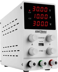 Sursă de laborator reglabilă KraftDele KD5870 – 0-30V, 0-10A, Afișaj digital de precizie, Protecție scurtcircuit, Eficiență >85% - Img 6