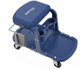 Taboret atelier auto cu roți KraftDele KD10762, cu compartimente de depozitare, pentru atelier și garaj