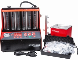 Tester și curățător injectoare ultrasonic KraftDele KD3541 – aparat profesional pentru diagnostic și curățare injectoare - Img 2