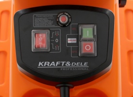Tocator electric de crengi KraftDele KD5202, 2800W, diametru max. 44 mm, coș colector 60L - Img 5