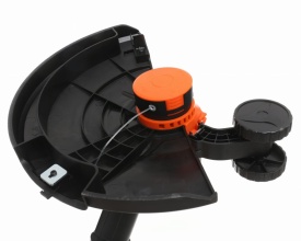 Trimmer de gazon cu acumulator 18V KraftDele KD5123, 1500 mAh, cap rotativ 0-90°, tăiere 300 mm - Img 11