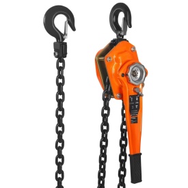 Troliu manual cu lanț KraftDele KD3505, capacitate 3 tone, înălțime de ridicare 3 m, pentru ridicare și coborâre sarcini grele - Img 2