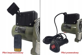 Troliu profesional auto electric 24V 16800 lbs Spider Winch M80820 – cablu oțel 28 m, pentru platformă auto și off-road - Img 10