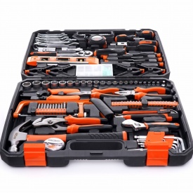 Trusă de scule KraftDele 168 piese KD10837 cu valiză de transport, chei, biți, șurubelnițe și accesorii complete - Img 9