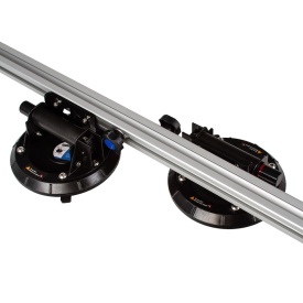 Ventuză profesională Mar-Pol pentru plăci ceramice mari până la 190 cm, cu 4 ventuze vacuum și profile din aluminiu M66040 - Img 2