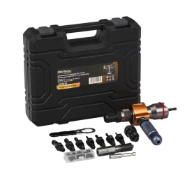Adaptor nituitor 3 în 1 pentru bormașină/șurubelniță KraftDele KD5470, pentru nituri și piulițe nituibile, cu set capete - Img 5