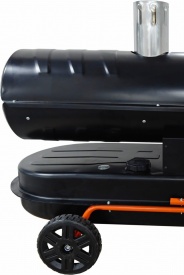 Aerotermă cu motorină KraftDele 40 kW cu evacuare gaze arse și termostat digital, model KD11714 - Img 5