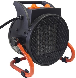 Aerotermă electrică KraftDele KD11727, 2500 W, 230 V, cu termostat și ventilator, pentru încălzire rapidă în garaj, atelier sau depozit - Img 2