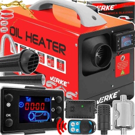Aerotermă pe motorină 12 kW MaxRom, cu cameră de ardere închisă, alimentare 230V și 12V, pentru garaje, hale și spații gospodărești