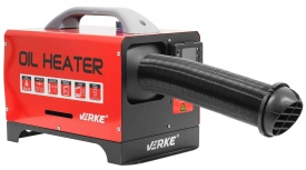 Aerotermă pe motorină 12 kW MaxRom, cu cameră de ardere închisă, alimentare 230V și 12V, pentru garaje, hale și spații gospodărești - Img 2