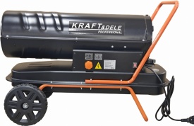 Aerotermă pe motorină KraftDele KD11710, 30 kW, cu termostat digital și afișaj LCD pentru încălzirea spațiilor mari - Img 3