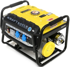 Agregat de curent pe benzină KraftDele KD148, 3500W, 230V/12V, generator monofazat pentru alimentare de rezervă - Img 11