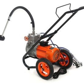 Agregat de vopsit hidrodinamic KraftDele KD1745, 1500W, pentru pereți, fațade, hale și suprafețe mari - Img 7