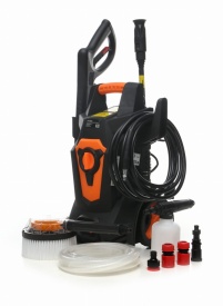 Aparat de spălat cu presiune KraftDele KD446, 2000W, 200 bar, cu accesorii incluse pentru curățare auto, curte și echipamente