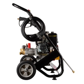 Aparat de spălat cu presiune pe benzină 7CP MAR-POL M82486 – pompă alamă, 260 bar, motor OHV 210cc, set 5 duze - Img 10