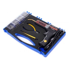 Aparat de sudat plastic universală 50W 230V 200 capete de sudura 864 – Kraft&Dele