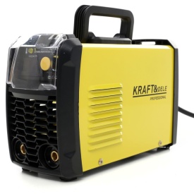 Aparat de sudură invertor MMA IGBT KraftDele KD1852, 330A, 230V, compact și ușor pentru atelier, garaj și lucrări în teren