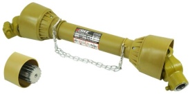 Arbore cardanic telescopic PTO 75 cm cu profil frezat, pentru transmisia puterii între tractor și utilaj, MaxRom V65020 - Img 8