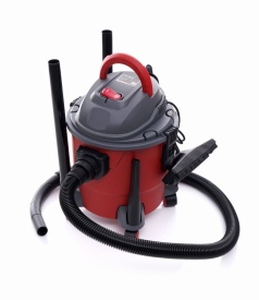 Aspirator industrial umed-uscat KraftDele KD474, 15L, 1200W, cu filtru reutilizabil și regulator de putere