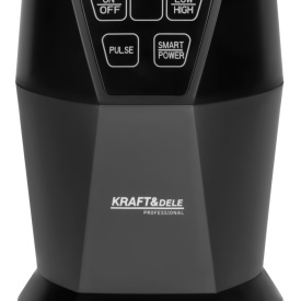 Blender de masă KraftDele KD4149, 1850W, cu recipiente 1500 ml, 800 ml și 400 ml, ecran LED și 3 moduri de funcționare - Img 6
