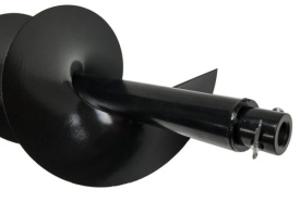 Burghiu pentru motoburghiu 250 x 800 mm MaxRom, din oțel, pentru găuri în sol și lucrări de forare - Img 12