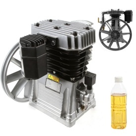 Cap compresor aer 2 pistoane MAR-POL Z-2090 M806863 – debit 820 l/min, cilindri fontă, răcitor lateral, fulie inclusă