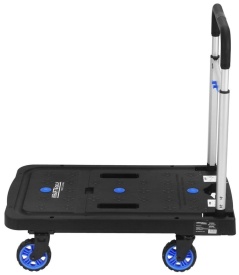 Cărucior pliabil de transport cu platformă KraftDele KD3093, capacitate 150 kg, pentru depozit, firmă și uz gospodăresc - Img 6