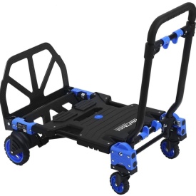 Cărucior transport pliabil 2 în 1 KraftDele KD3094, platformă magazie și transport marfă, capacitate maximă 150 kg